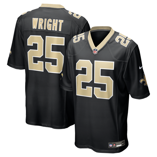 Men's New Orleans Saints Rejzohn Wright Nike Black Team product image 1