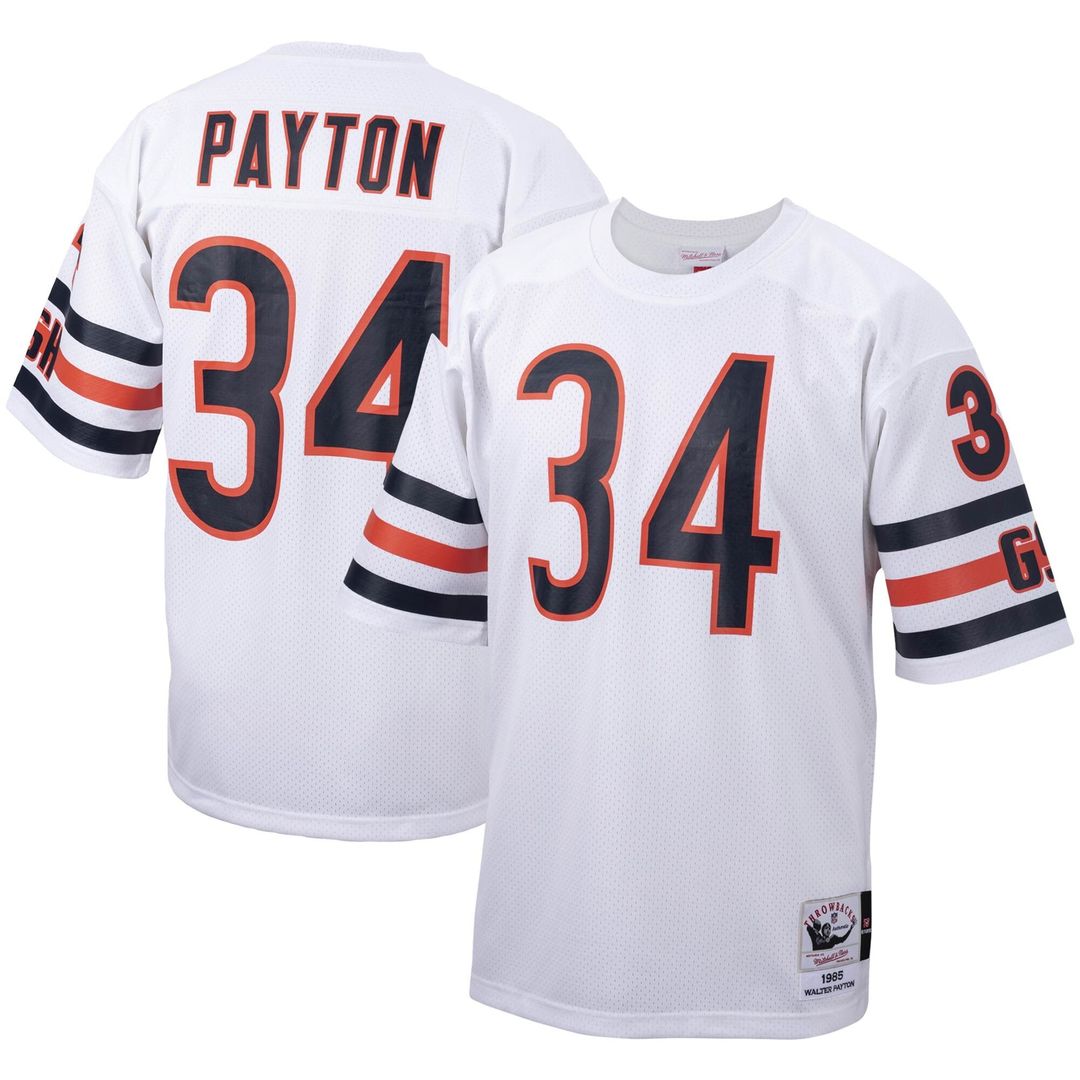 Men's Chicago Bears Walter Payton Mitchell & Ness White Big product image 1