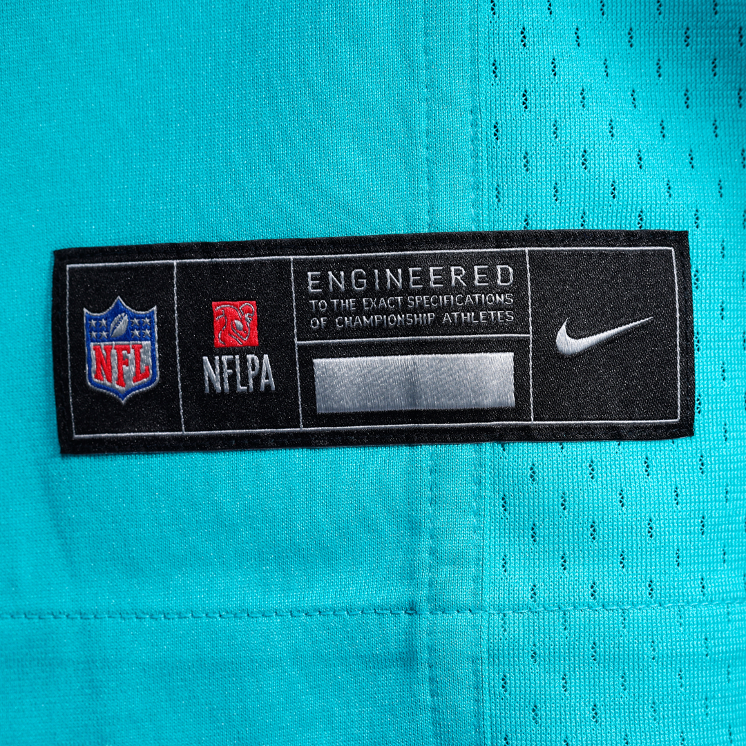 Men's Miami Dolphins Kion Smith Nike Aqua Game Jersey product image 6
