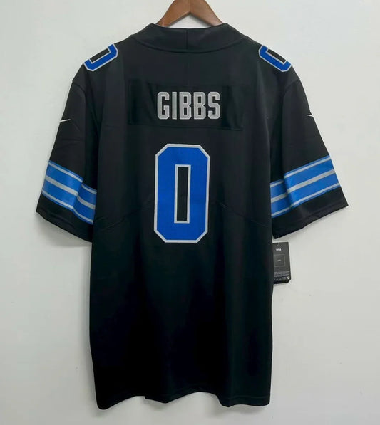 Jahmyr Gibbs YOUTH KIDS Detroit Lions Official NFL Nike Jersey product image 1, provided for visual reference and product