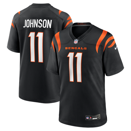 Men's Cincinnati Bengals Josh Johnson Nike Black Team Game product image 1