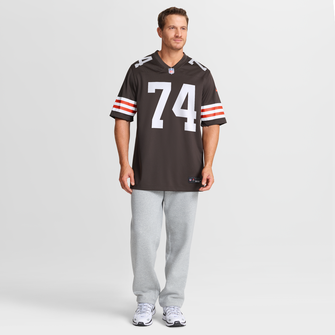 Men's Cleveland Browns Elgton Jenkins Nike Brown Team Game product image 4