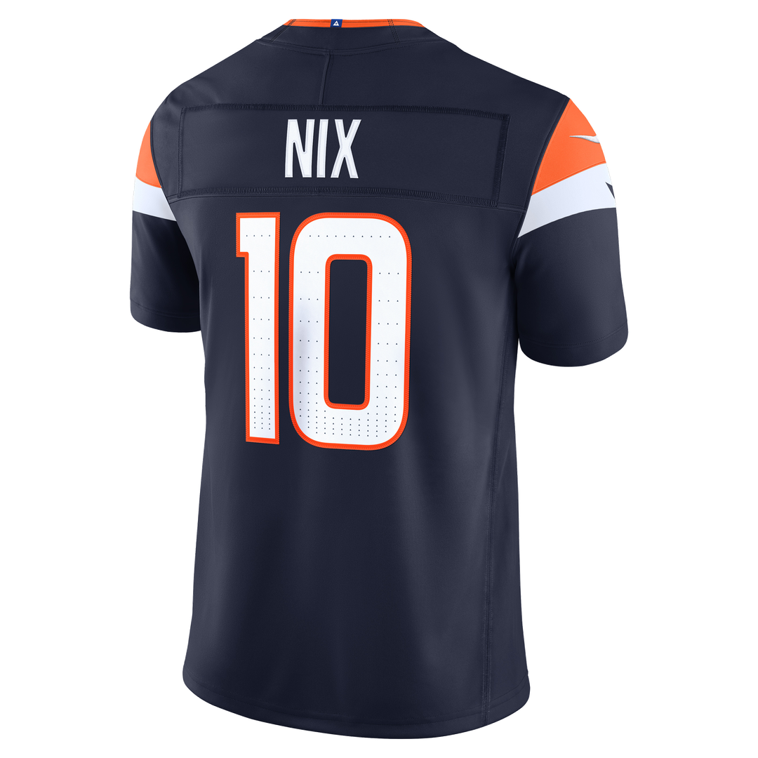 Men's Denver Broncos Bo Nix Nike Orange Alternate Mile High product image 8