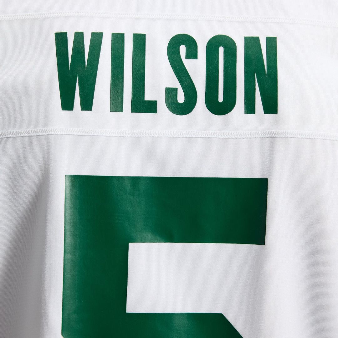 Men's New York Jets Garrett Wilson Nike Legacy Black product image 37