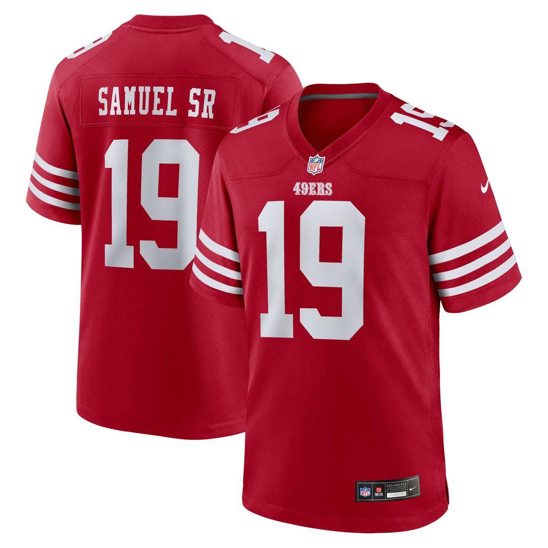 Men's San Francisco 49ers Deebo Samuel Sr Nike Scarlet Team product image 9