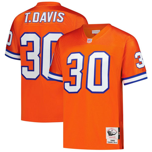 Men's Denver Broncos Terrell Davis Mitchell & Ness Orange product image 1
