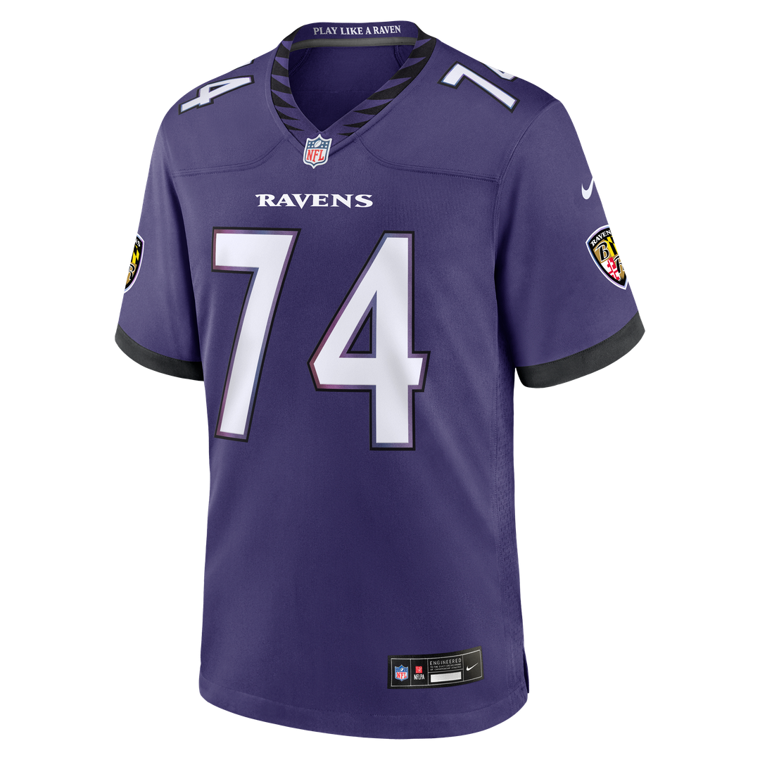 Men's Baltimore Ravens John Simpson Nike Purple Team Game product image 2