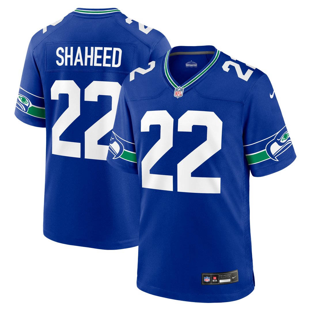 Men's Seattle Seahawks Rashid Shaheed Nike Royal Alternate product image 1