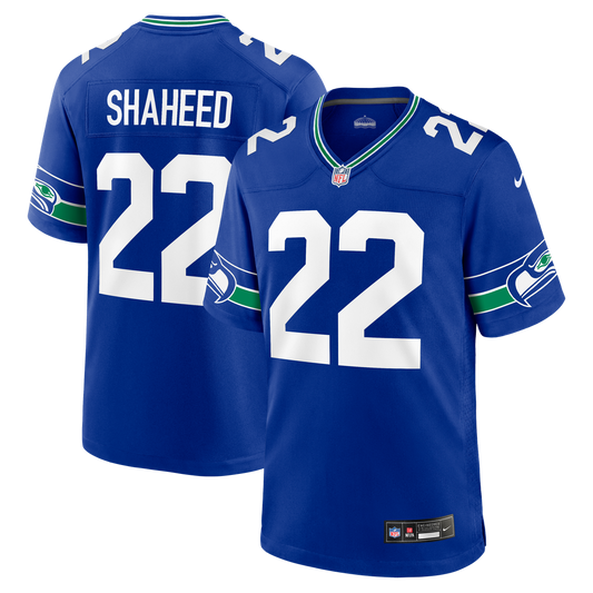 Men's Seattle Seahawks Rashid Shaheed Nike Royal Alternate product image 1