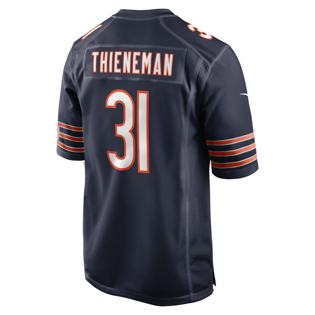 Men's Chicago Bears Dillon Thieneman Nike Navy Team Game product image 3