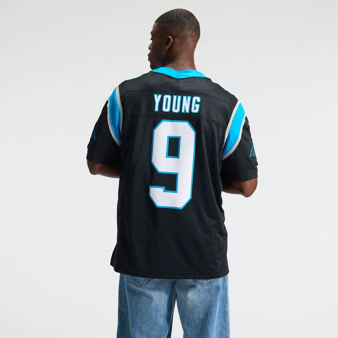 Men's Carolina Panthers Bryce Young Nike Blue Alternate product image 9