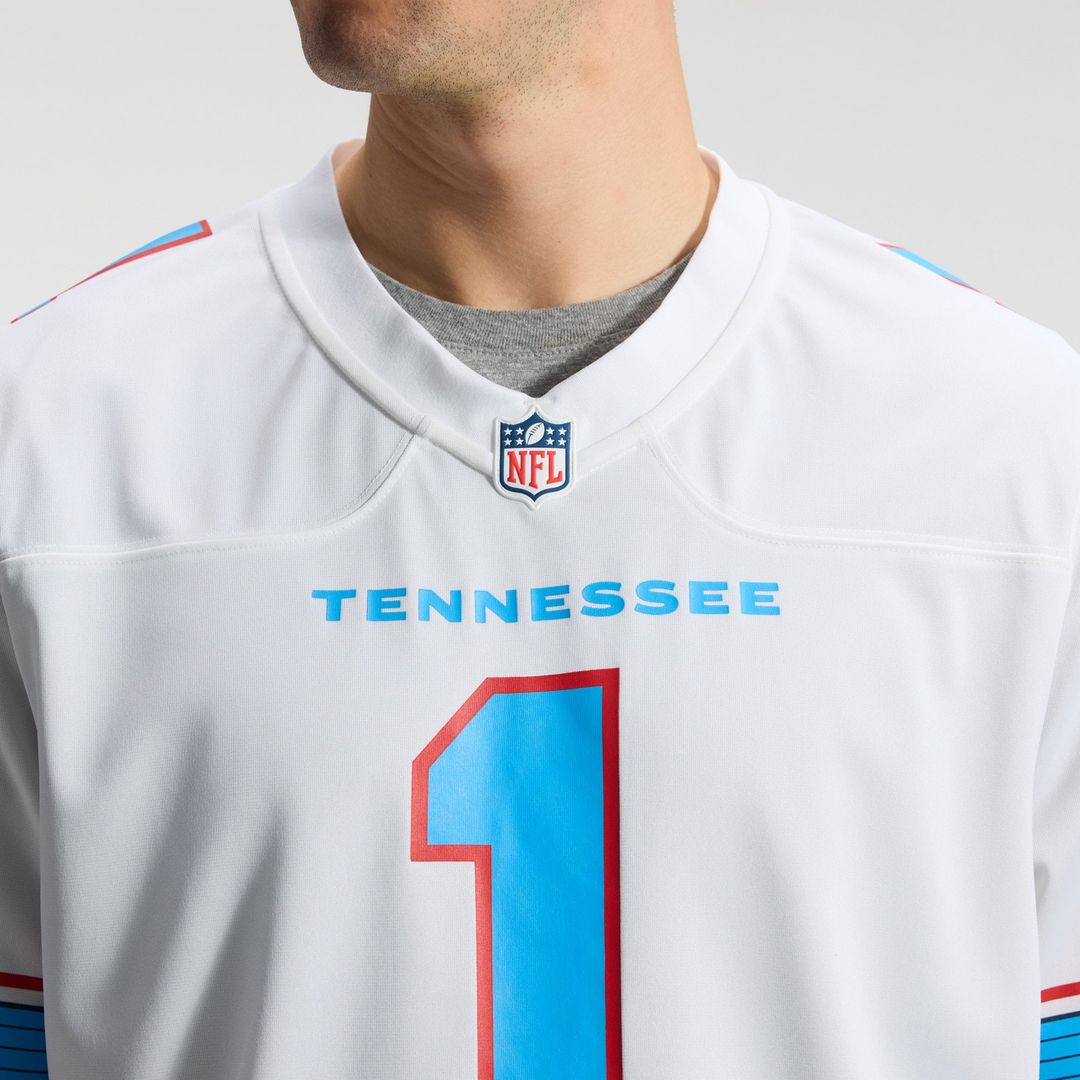 Men's Tennessee Titans Cameron Ward Nike Light Blue Game product image 35