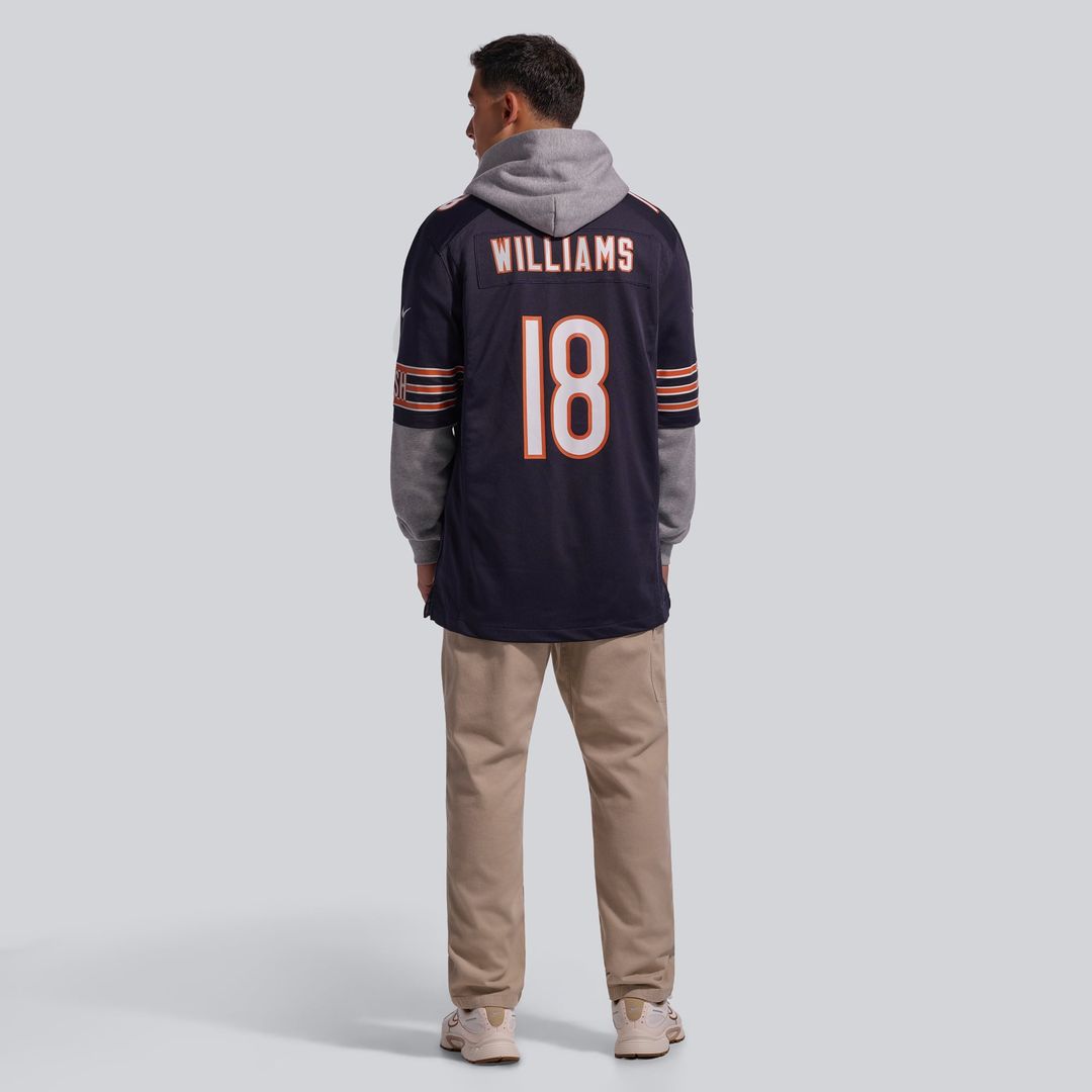 Men's Chicago Bears Caleb Williams Nike Navy Player Game product image 18