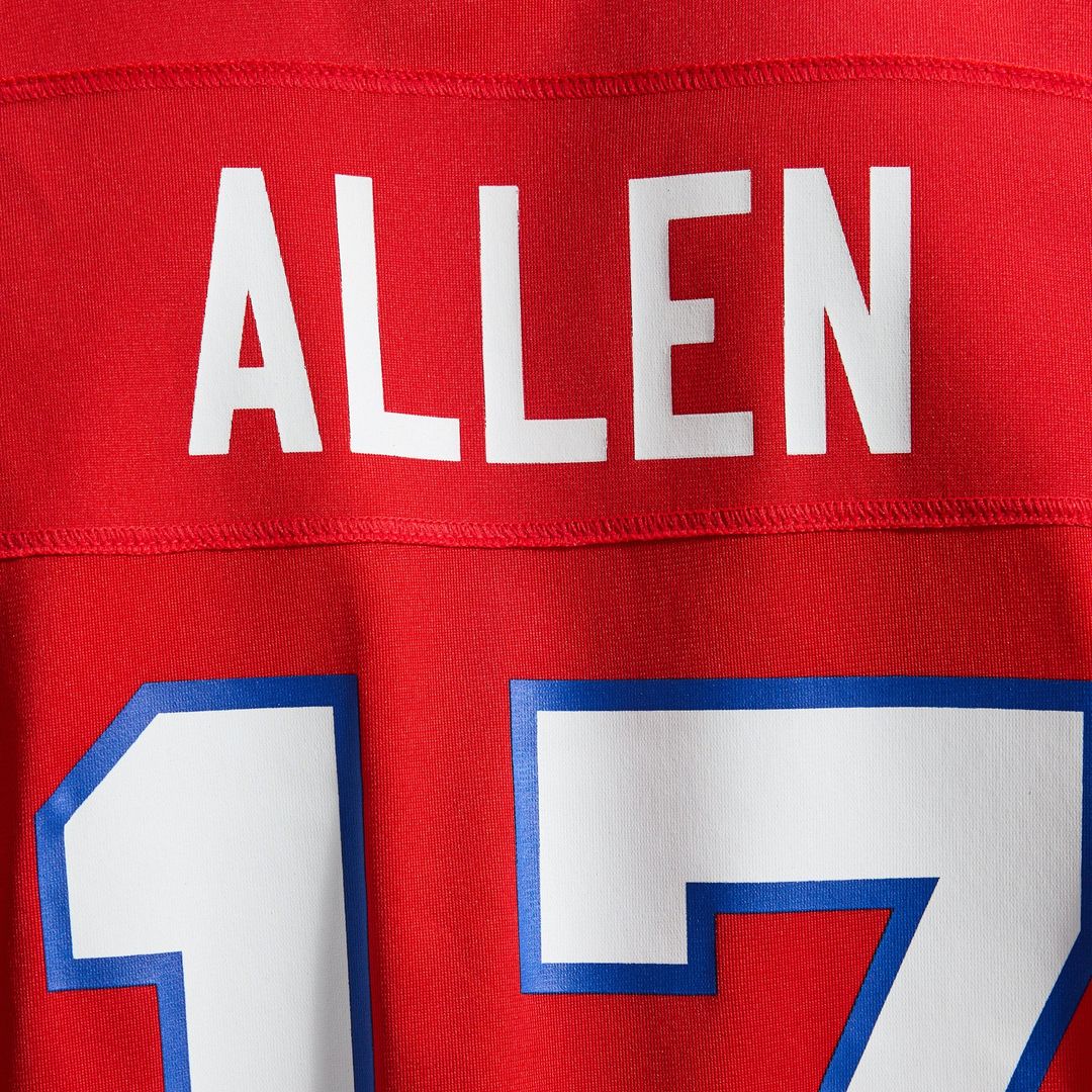 Men's Buffalo Bills Josh Allen Nike White Game Player Jersey product image 27