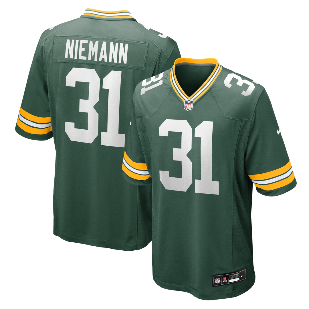 Men's Green Bay Packers Nick Niemann Nike Team Game Jersey product image 1
