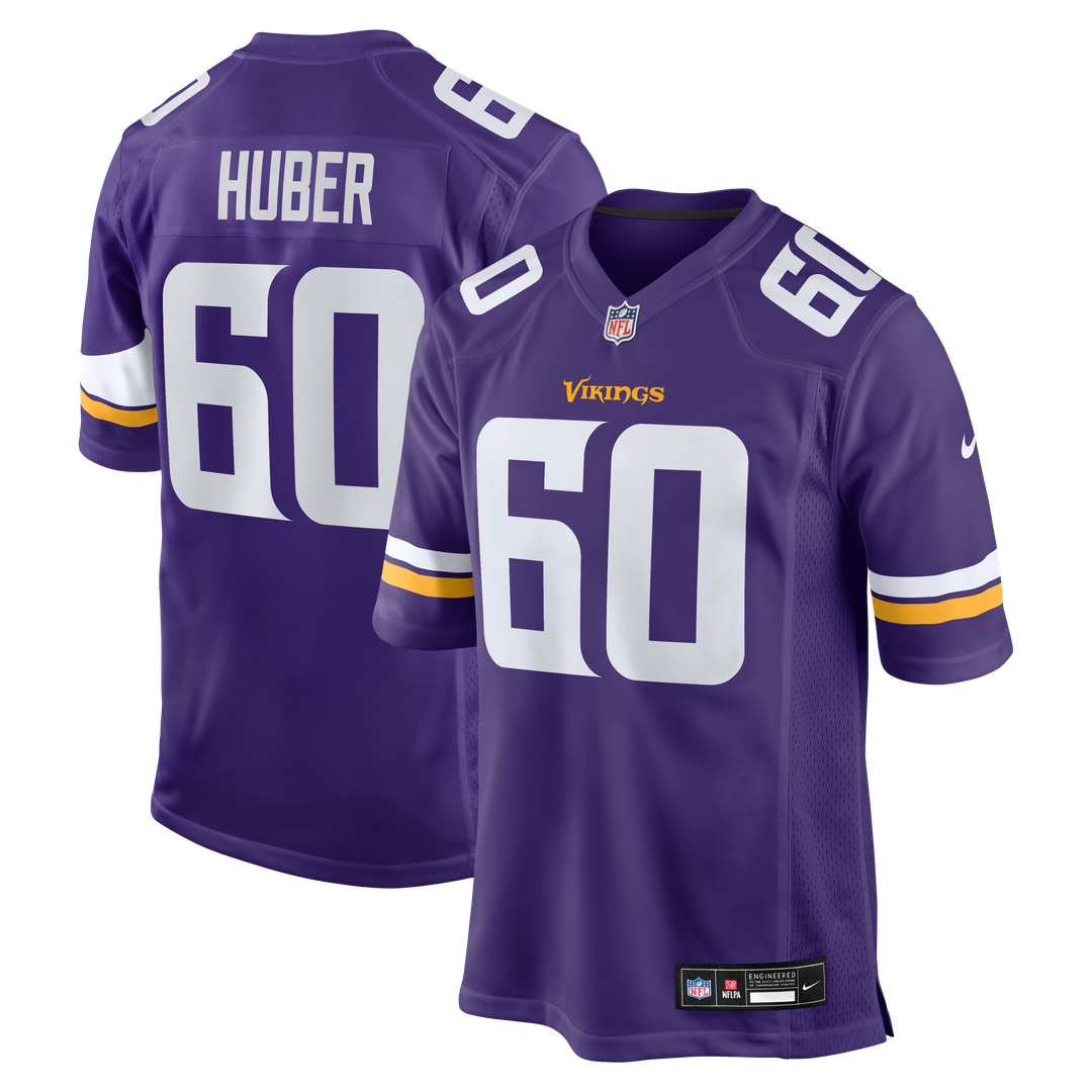Men's Minnesota Vikings Joe Huber Nike Purple Team Game product image 1