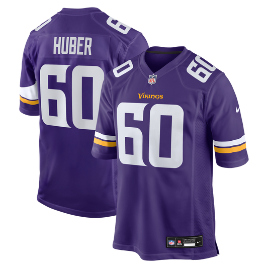 Men's Minnesota Vikings Joe Huber Nike Purple Team Game product image 1