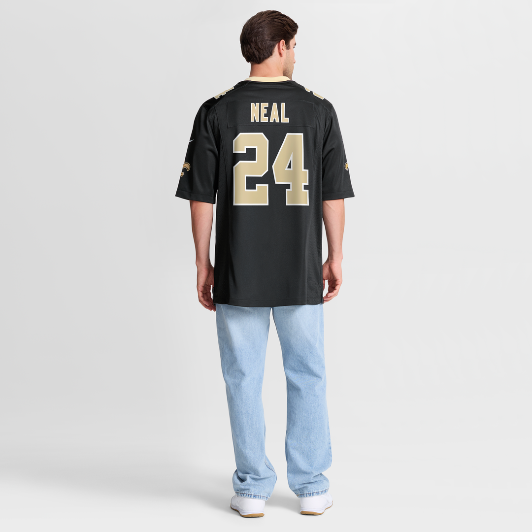 Men's New Orleans Saints Devin Neal Nike Black Team Game product image 8