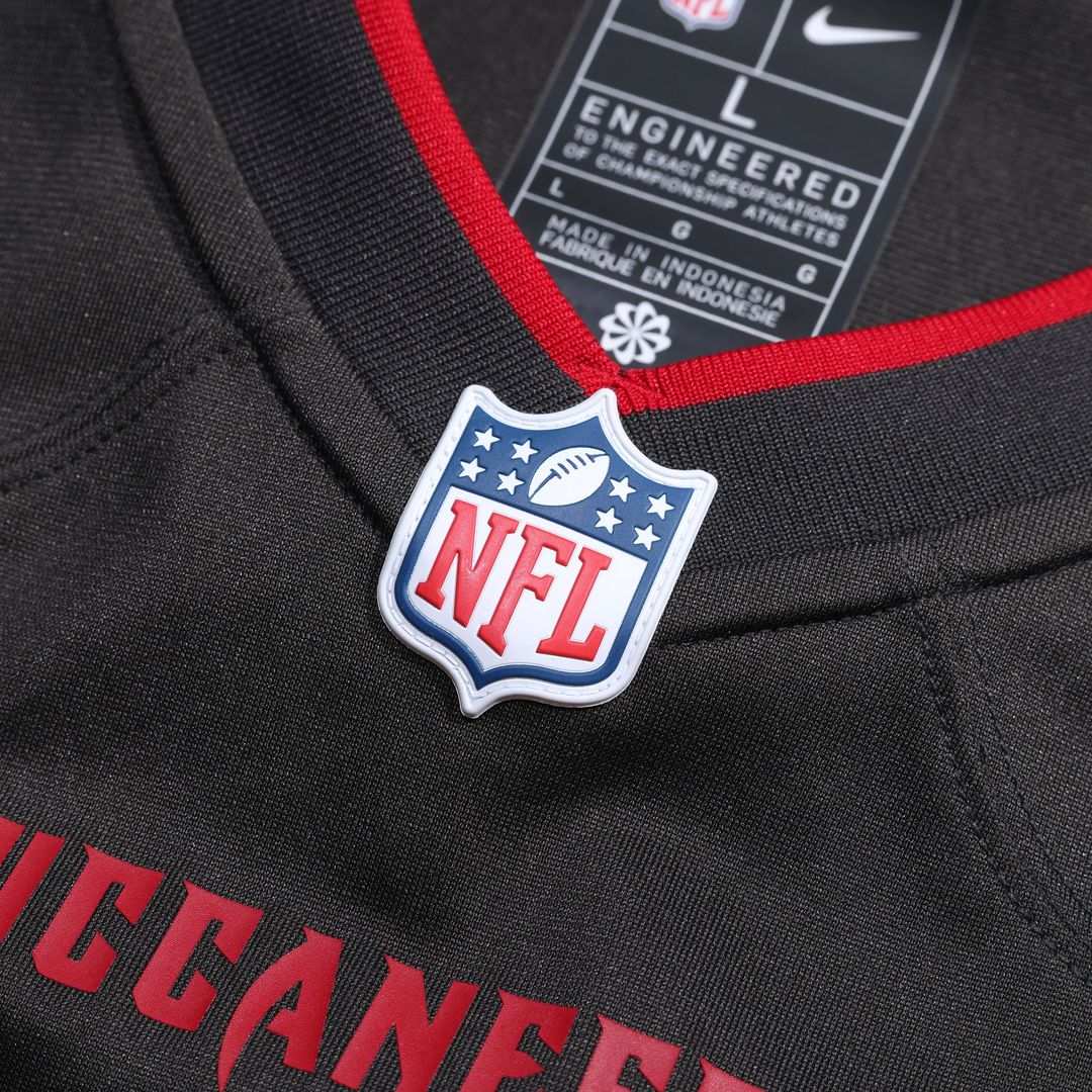 Men's Tampa Bay Buccaneers Emeka Egbuka Nike Pewter product image 10