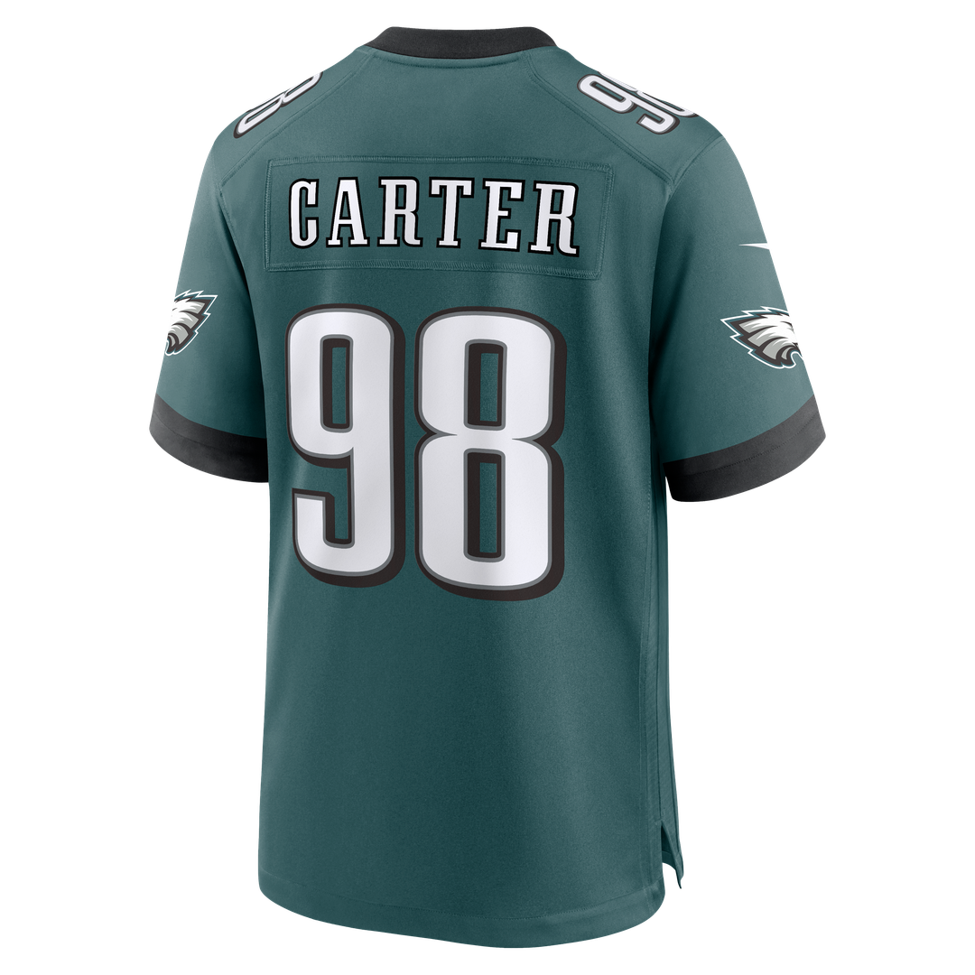 Men's Philadelphia Eagles Jalen Carter Nike White Game product image 20