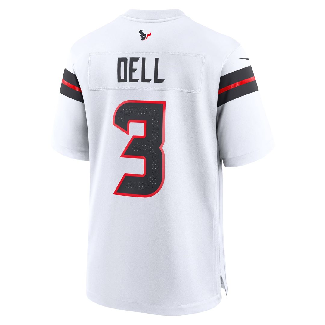 Men's Houston Texans Tank Dell Nike Navy Game Jersey product image 19