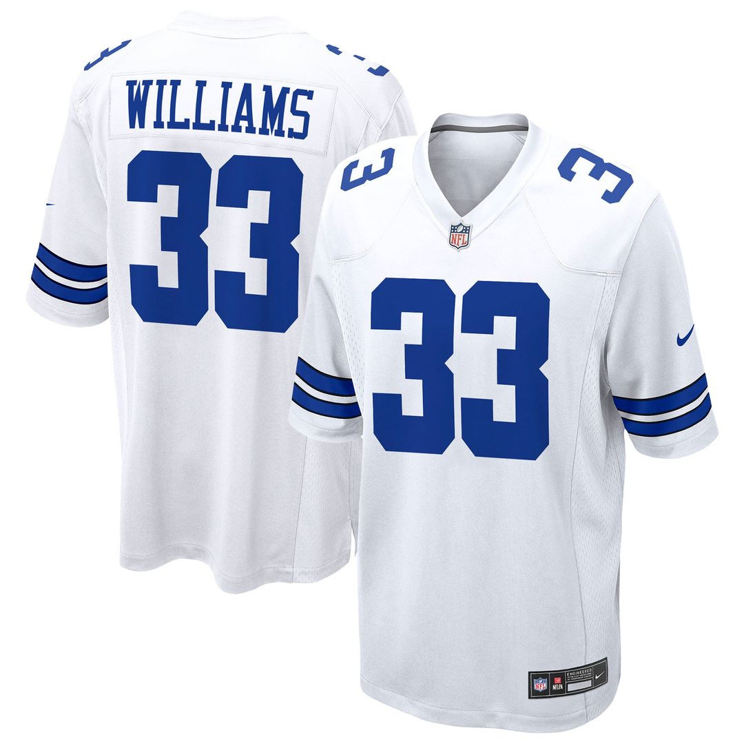 Men's Dallas Cowboys Javonte Williams Nike Navy Alternate product image 27
