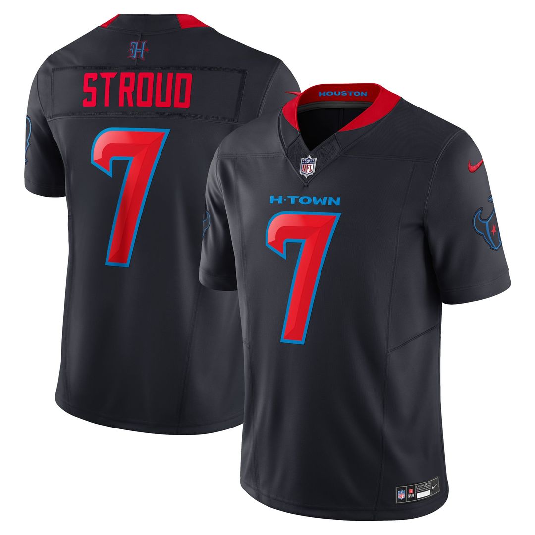 Men's Houston Texans C.J. Stroud Nike Navy 2nd Alternate product image 4