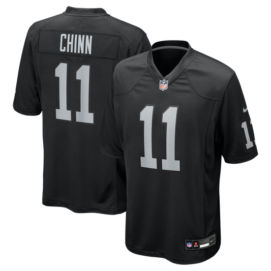 Men's Las Vegas Raiders Jeremy Chinn Nike Black Team Game product image 1
