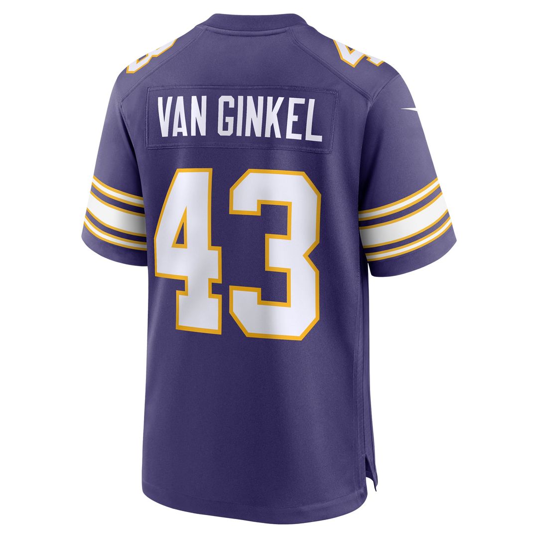Men's Minnesota Vikings Andrew Van Ginkel Nike Purple product image 3