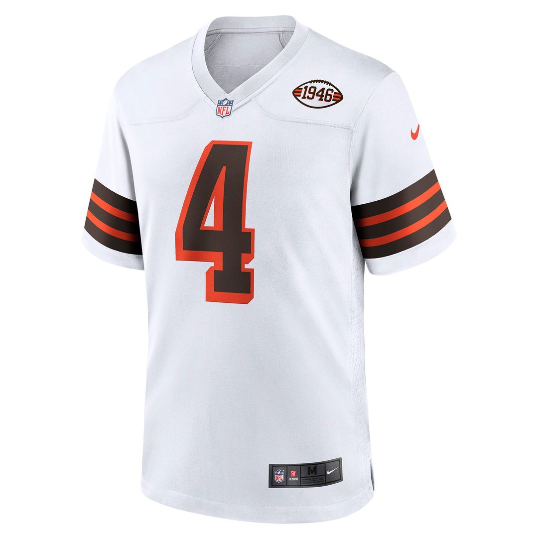 Men's Cleveland Browns Deshaun Watson Nike White Alternate product image 4