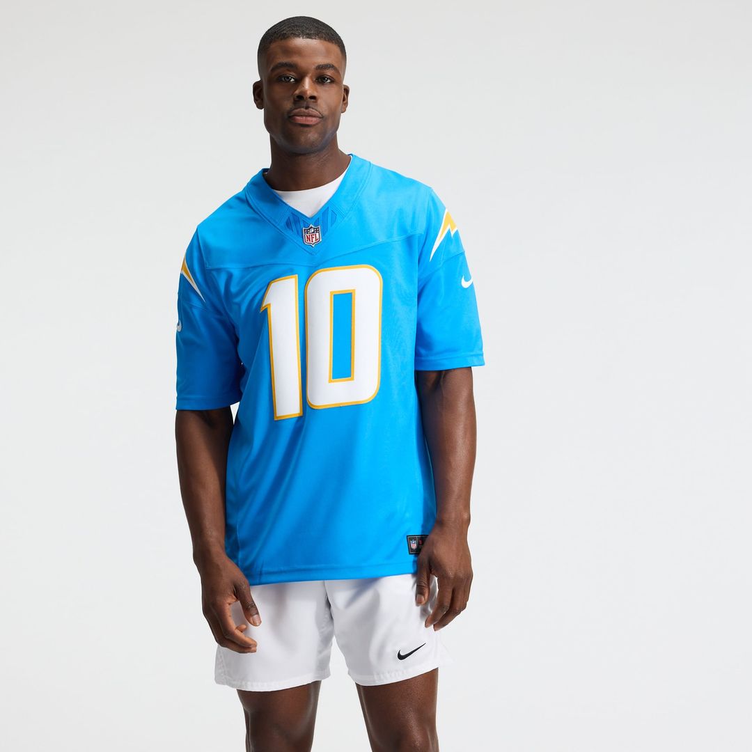 Men's Los Angeles Chargers Justin Herbert Nike Powder Blue product image 16