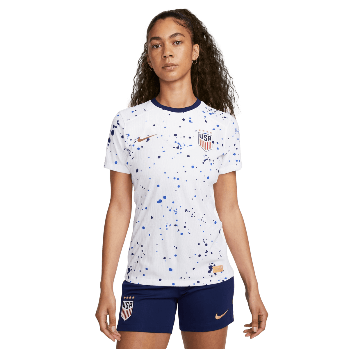 Nike USA 2023 4-Star Authentic Womens Home Jersey product image 2, provided for visual reference and product detail review