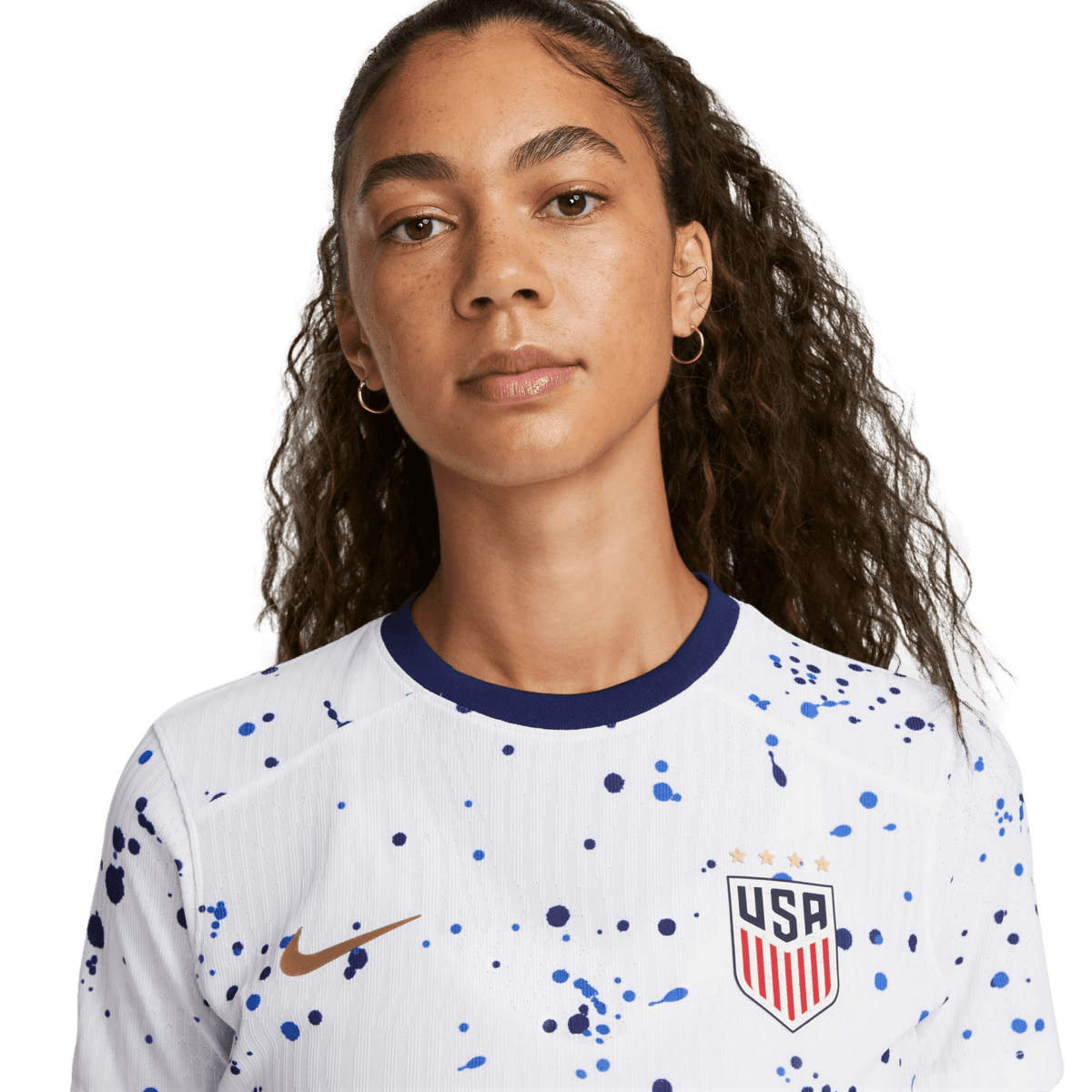 Nike USA 2023 4-Star Authentic Womens Home Jersey product image 4, provided for visual reference and product detail review