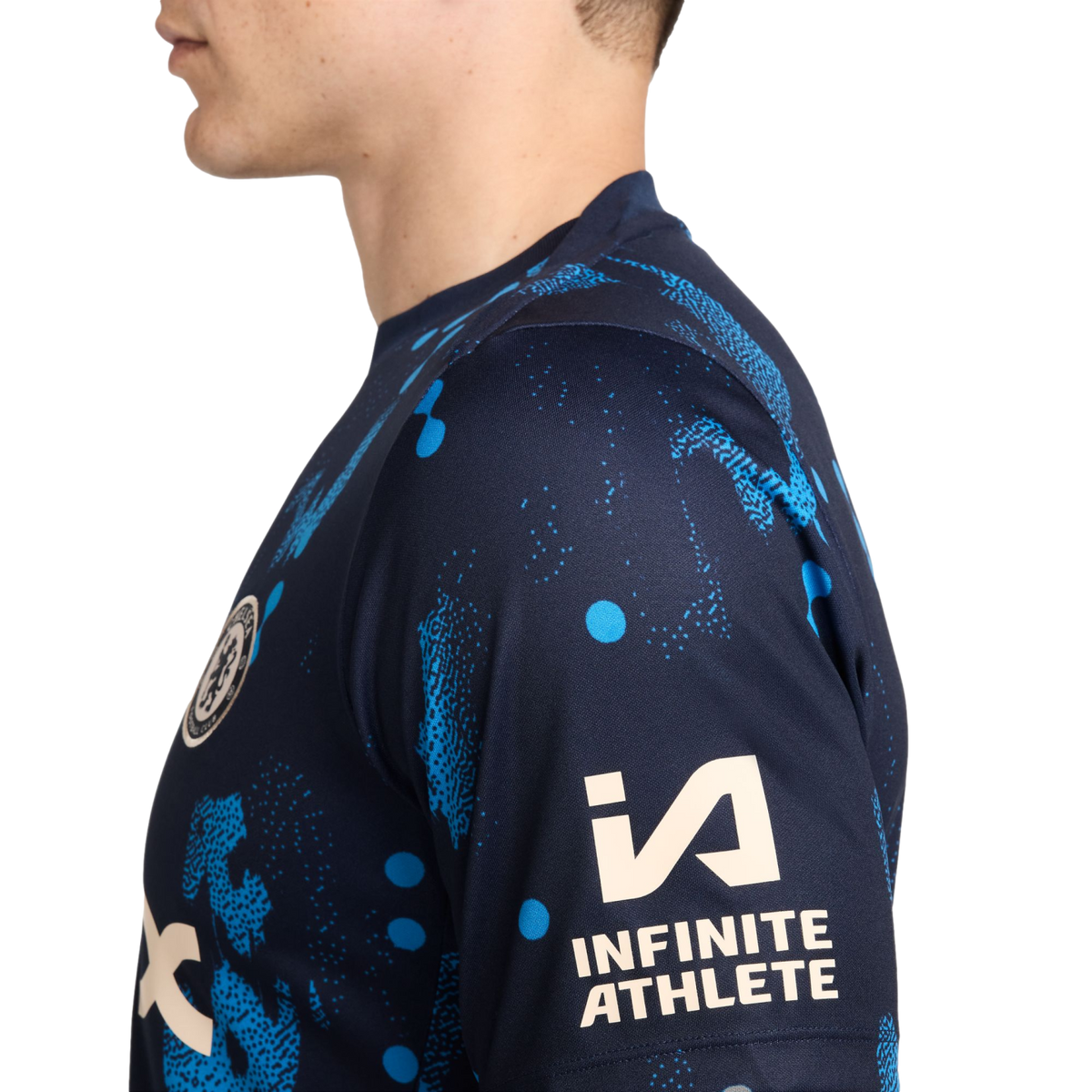 Nike Chelsea Academy Pro Pre-Match Jersey product image 3, provided for visual reference and product detail review
