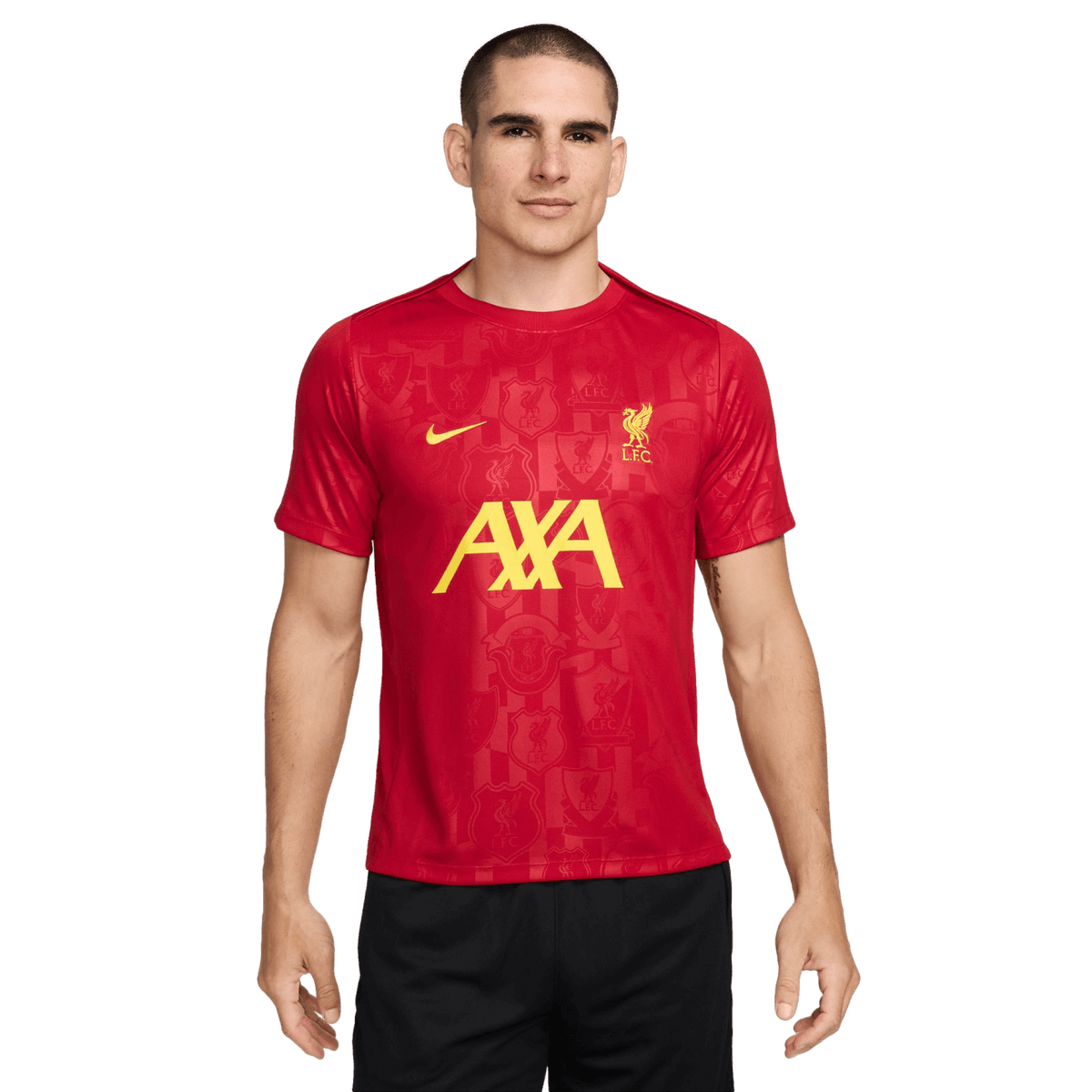 Nike Liverpool Academy Pro Pre-Match Jersey product image 1, provided for visual reference and product detail review