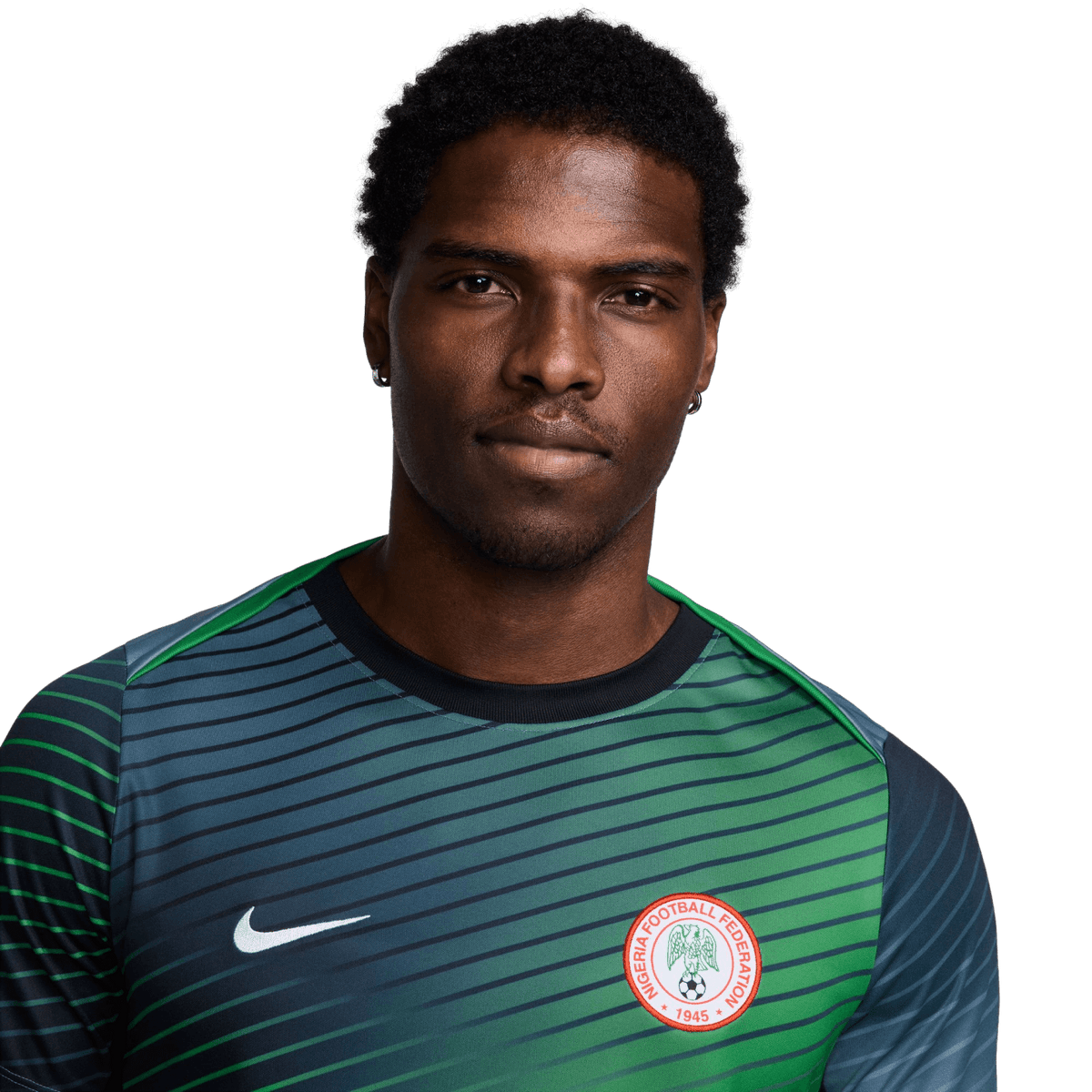 Nike Nigeria Academy Pro Pre-Match Jersey product image 3, provided for visual reference and product detail review