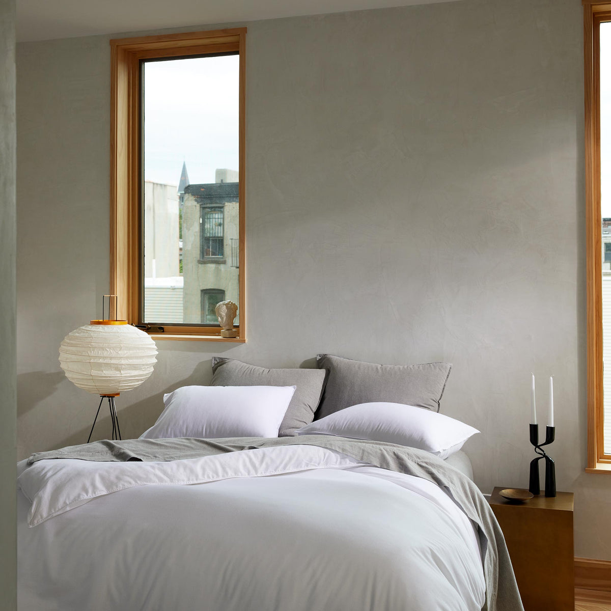 Heathered Cashmere Bedding Move-In Bundle