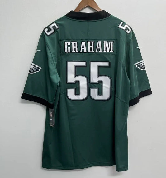 Brandon Graham YOUTH KIDS Philadelphia Eagles Super Bowl LIX jersey Nike product image 1, provided for visual reference and
