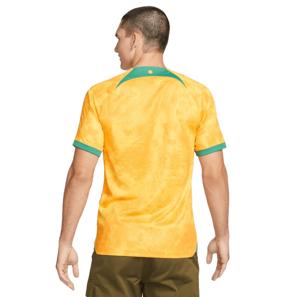 Nike Australia 2022 Home Jersey product image 3, provided for visual reference and product detail review