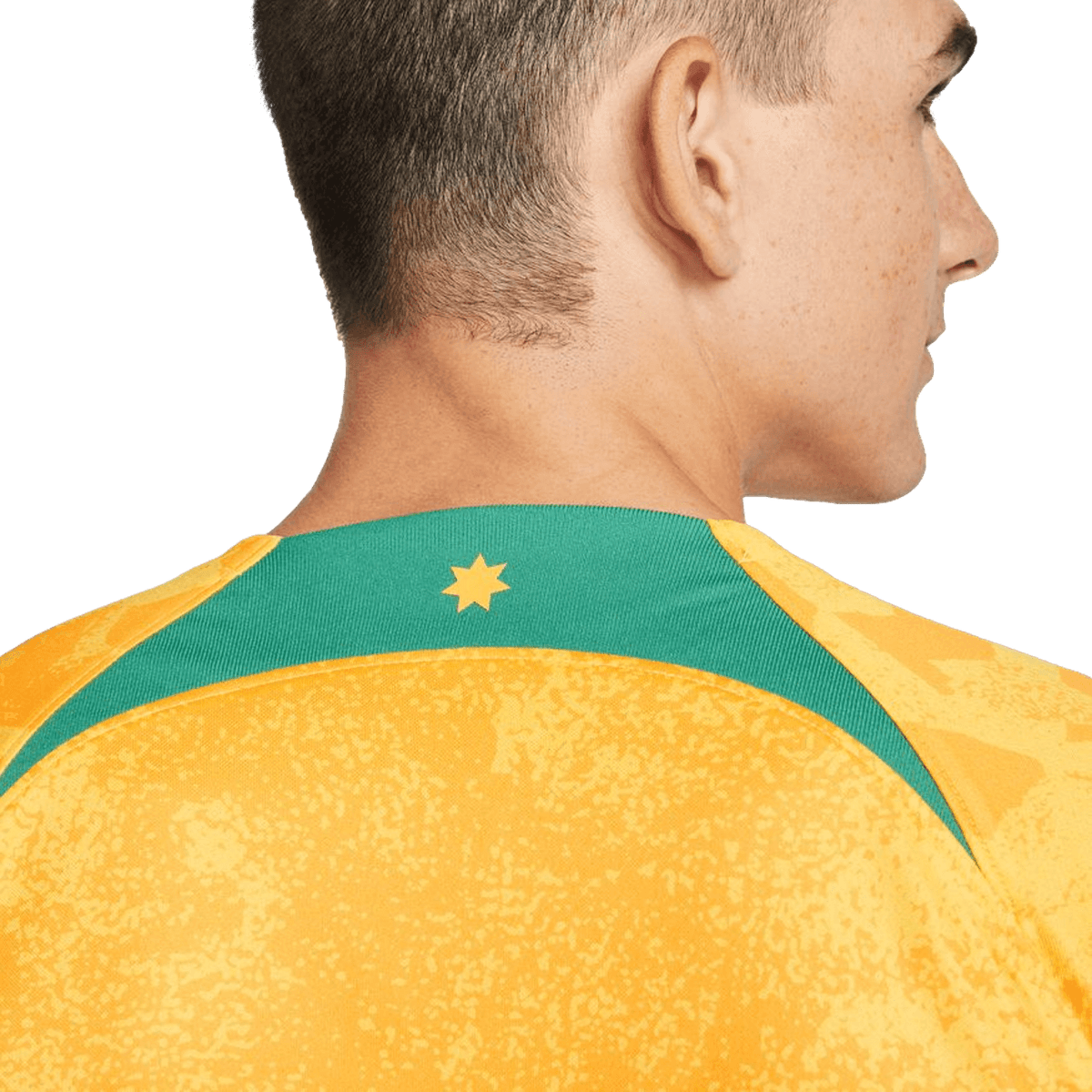 Nike Australia 2022 Home Jersey product image 5, provided for visual reference and product detail review