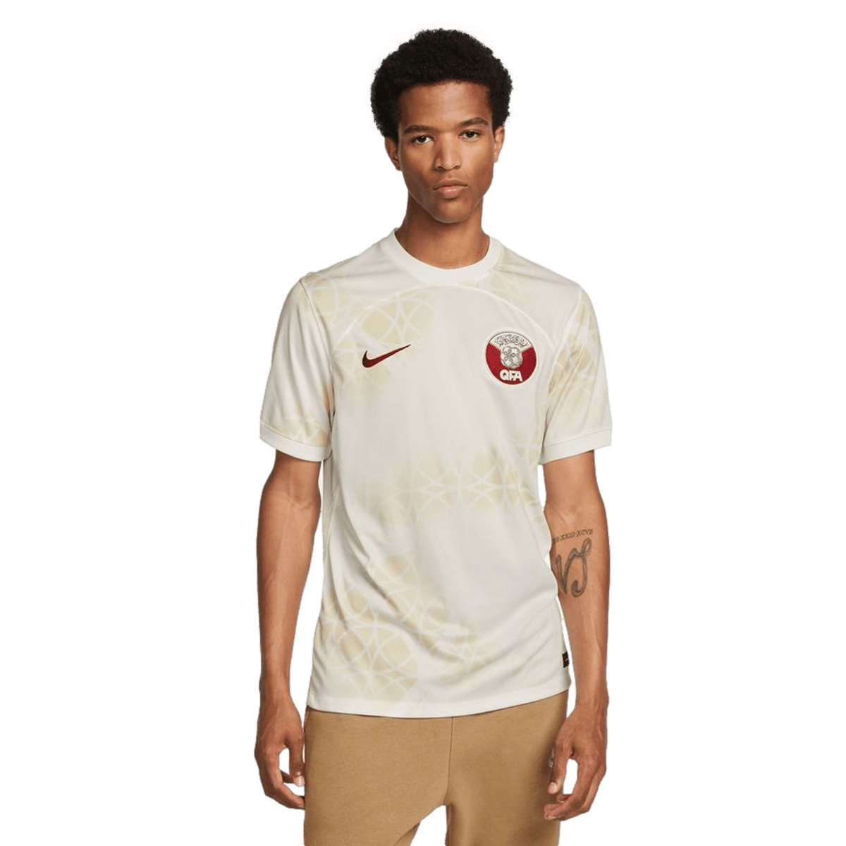 Nike Qatar 2022 Away Jersey product image 1, provided for visual reference and product detail review