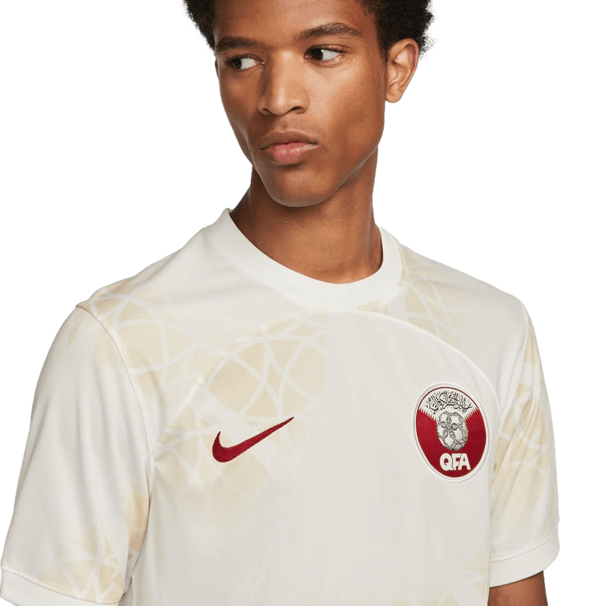 Nike Qatar 2022 Away Jersey product image 2, provided for visual reference and product detail review