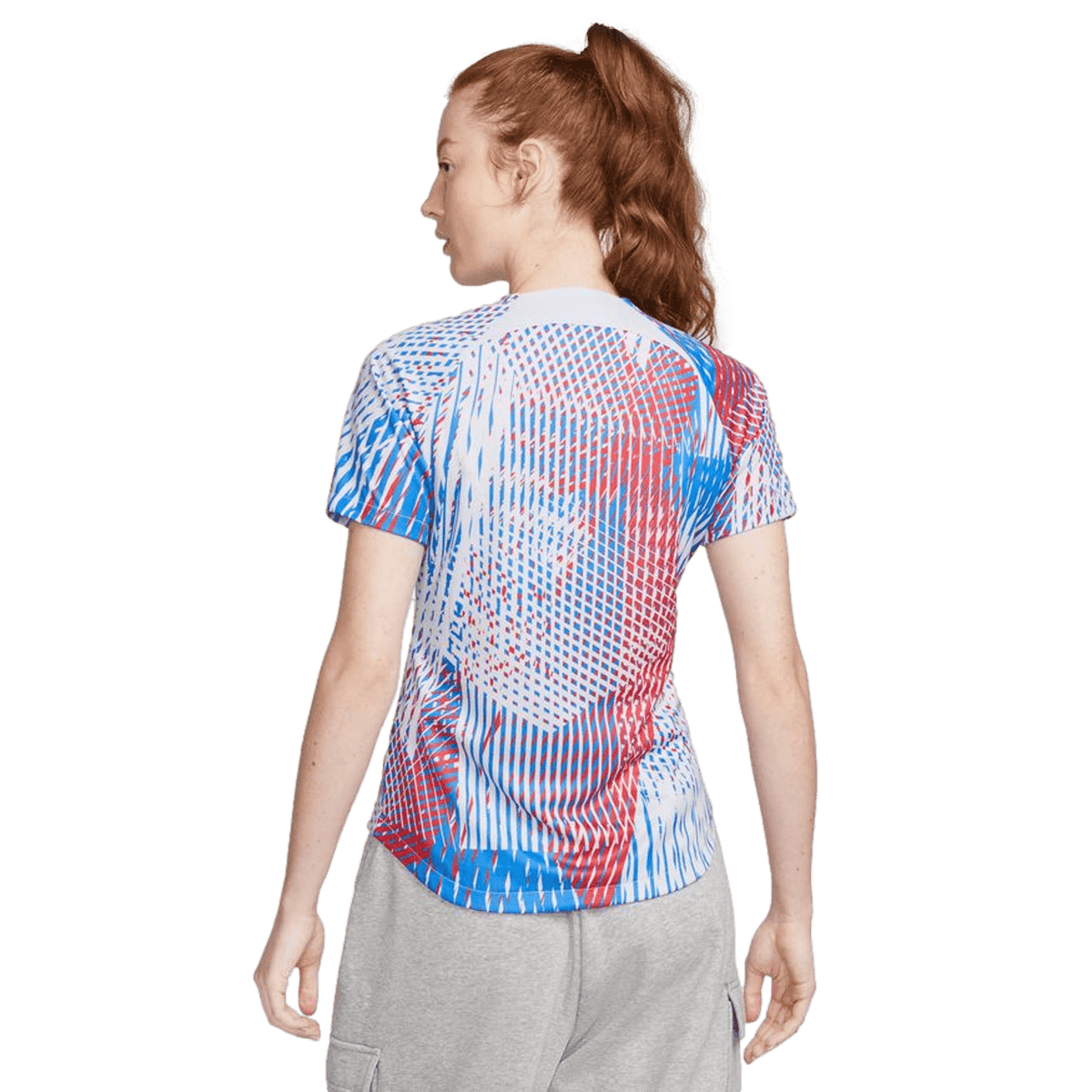 Nike Barcelona Womens Pre-Match Jersey product image 2, provided for visual reference and product detail review