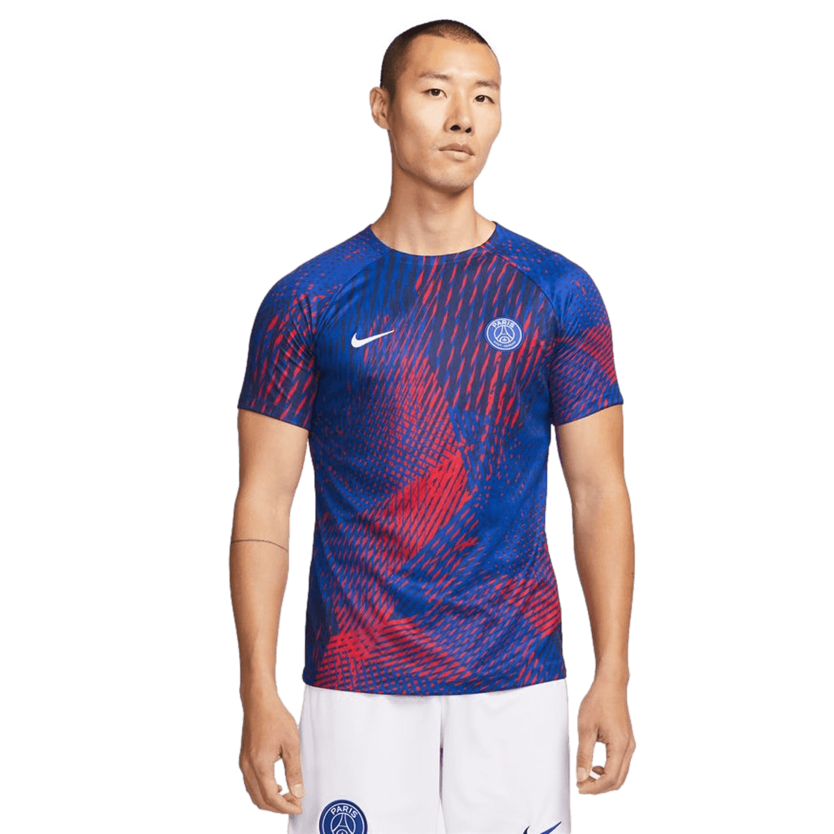 Nike Paris Saint-Germain Pre-Match Jersey product image 1, provided for visual reference and product detail review