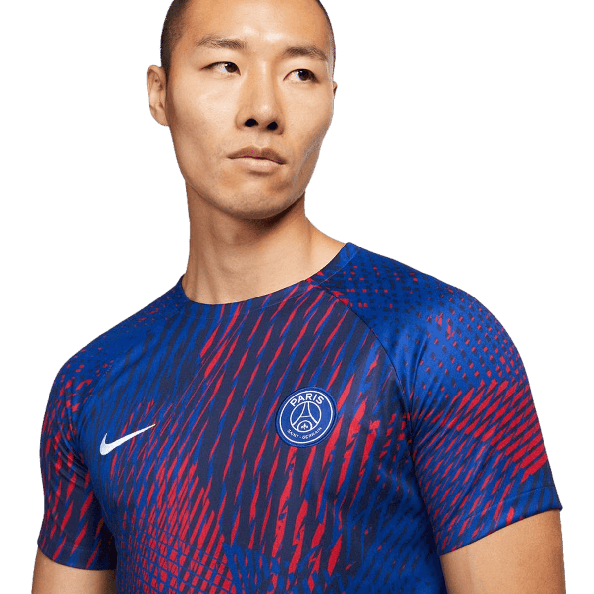 Nike Paris Saint-Germain Pre-Match Jersey product image 3, provided for visual reference and product detail review