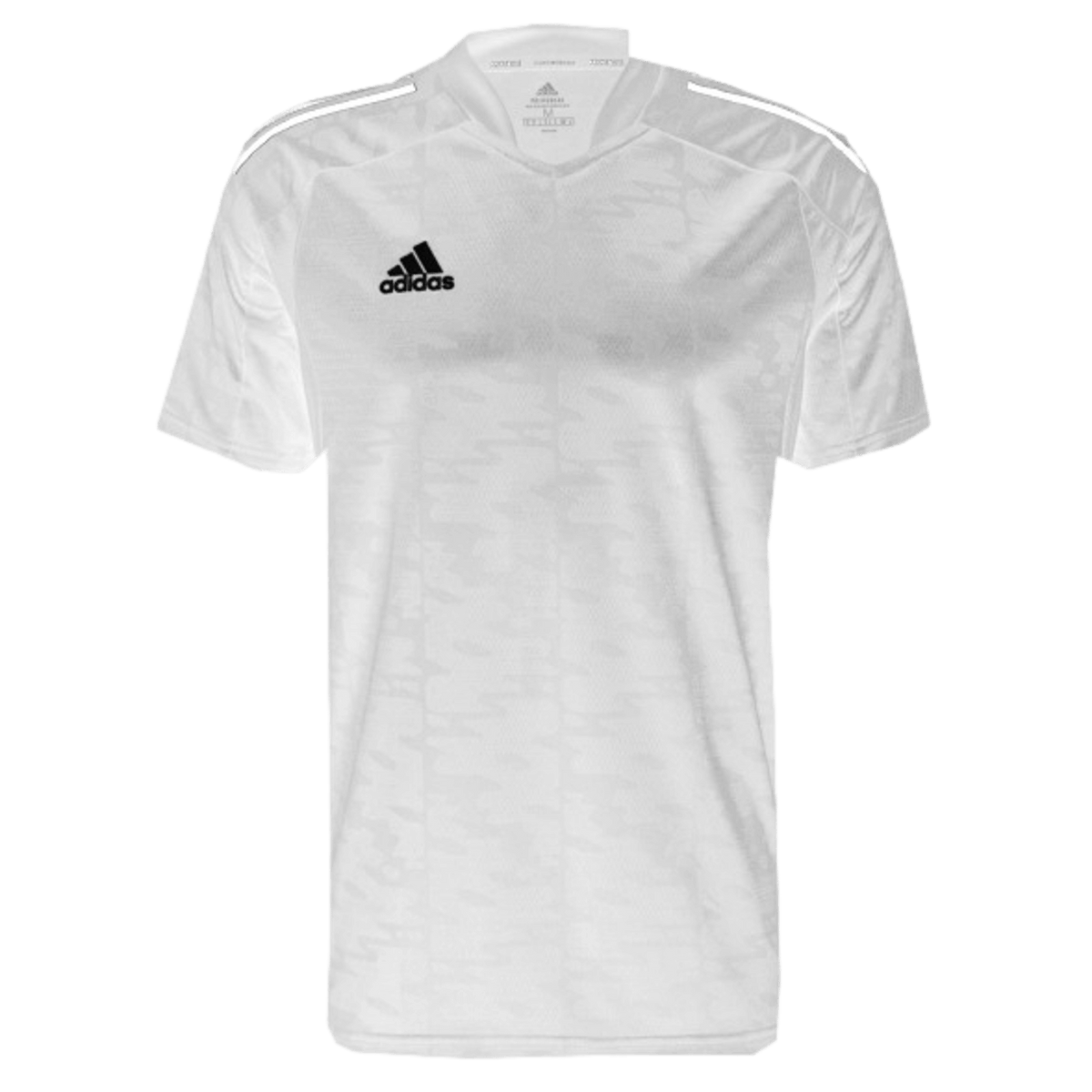 Adidas Condivo 21 Youth Jersey - White product image 1, provided for visual reference and product detail review