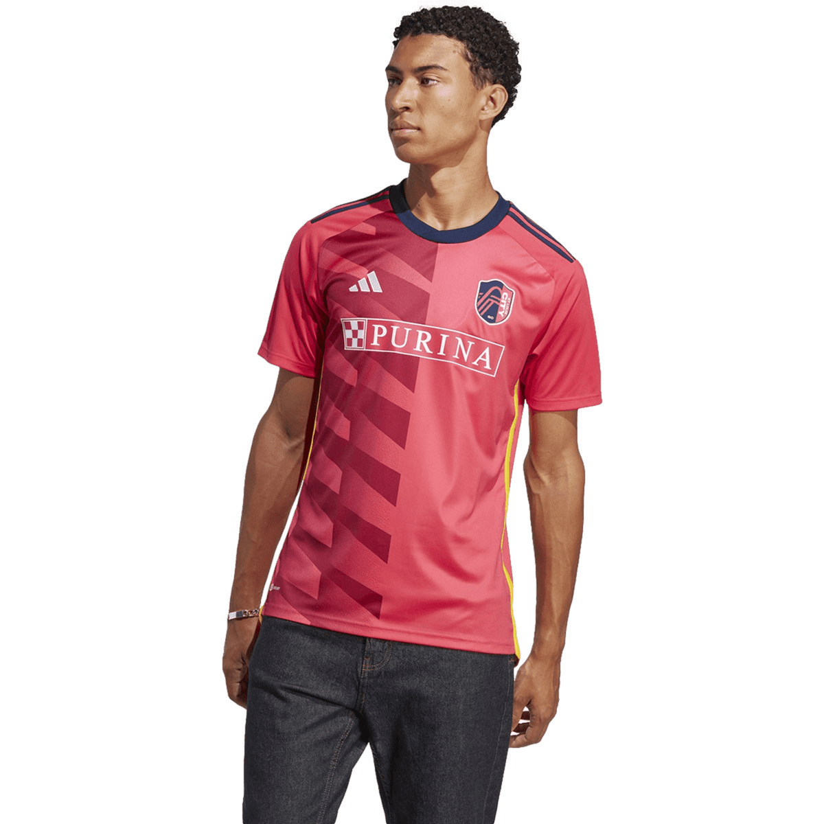 Adidas St. Louis City FC 23/24 Home Jersey product image 3, provided for visual reference and product detail review