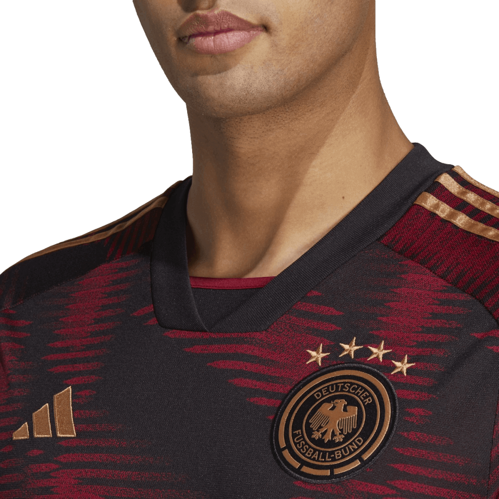 Adidas Germany 2022 World Cup Away Jersey product image 5, provided for visual reference and product detail review