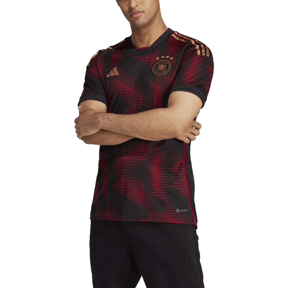 Adidas Germany 2022 World Cup Away Jersey product image 3, provided for visual reference and product detail review