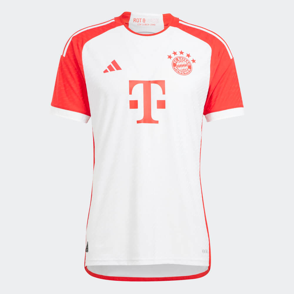 Adidas Bayern Munich 23/24 Authentic Home Jersey product image 1, provided for visual reference and product detail review